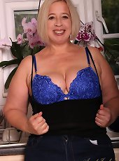 Busty BBW Star is back & Cookin' in the Kitchen!